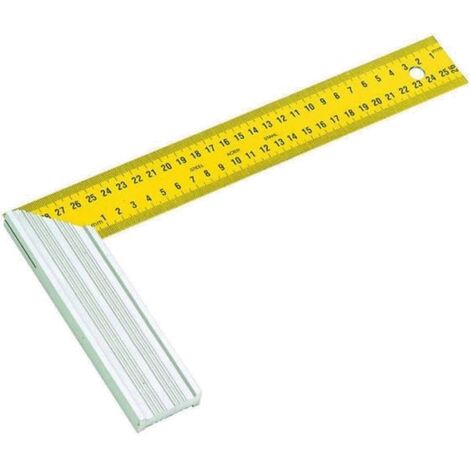 SOFOP TALIAPLAST - Équerre droite lame acier talon aluminium 400mm