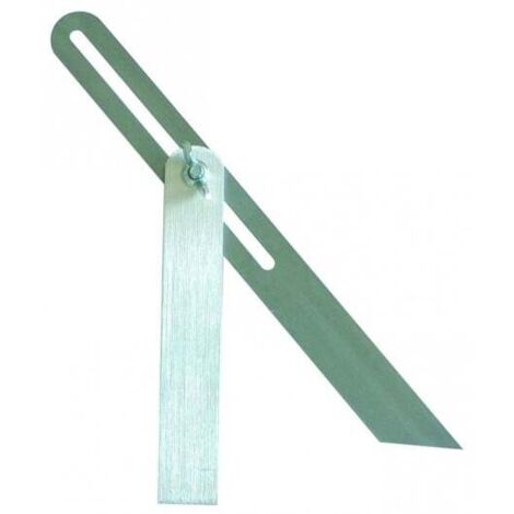 SOFOP TALIAPLAST - Fausse équerre à coulisse 30cm talon aluminium