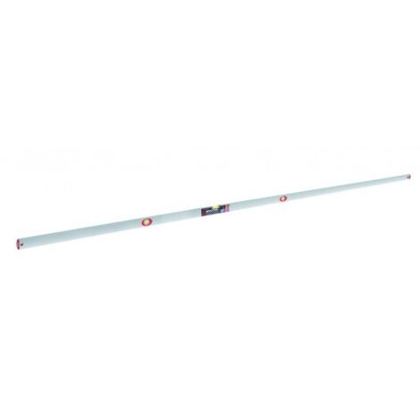 SOFOP TALIAPLAST - Niveau "NIVOTOP" aluminium rectangulaire 3 fioles 200cm