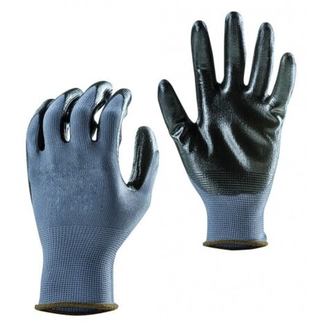 SOFOP TALIAPLAST - paire de gants polyamide enduits nitrile (t 9)