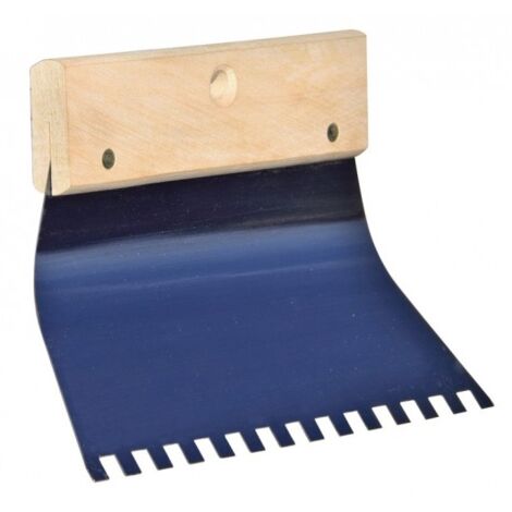SOFOP TALIAPLAST - Peigne à colle lame courbe 21cm dents carrées 6mm