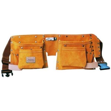SOFOP TALIAPLAST - PORTE-OUTILS TABLIER 11 POCHES CUIR ET DAIM
