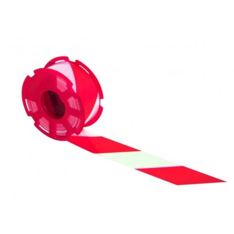 SOFOP TALIAPLAST - Ruban "RUBAFORT" rouge blanc 500mx75mm