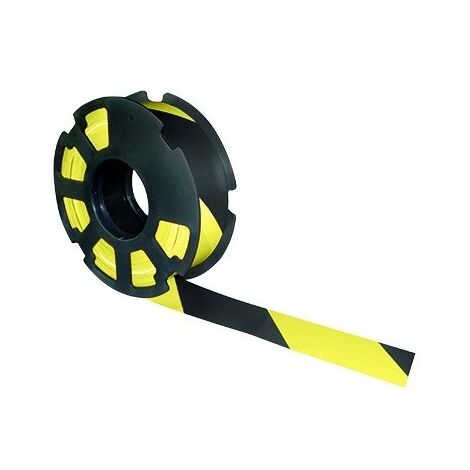 SOFOP TALIAPLAST - Ruban "RUBAPLAST" noir jaune 500mx50mm