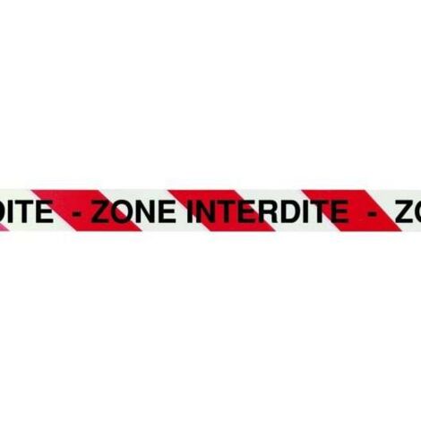 SOFOP TALIAPLAST - Ruban "zone interdite" 500mx75mm