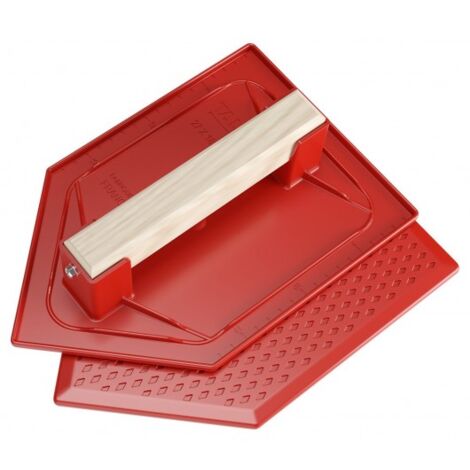 SOFOP TALIAPLAST - taloche ps 27x18cm pointue rouge - 27 x 18 cm
