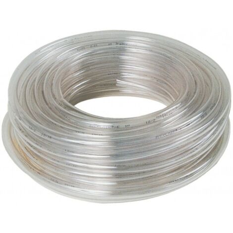 SOFOP TALIAPLAST - tuyau cristal pour fiole à niveau d.12x16mm l.25m