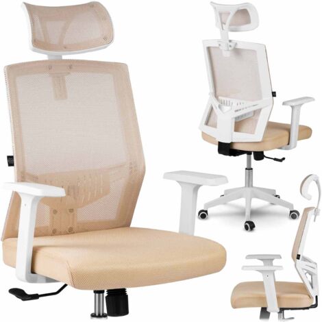 Sofotel Rotar Beige Micro-Mesh-Bürostuhl