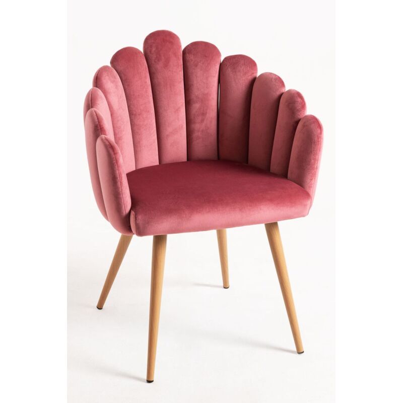 

Sillas Comedor - Sillón Main Terciopelo - Rosa
