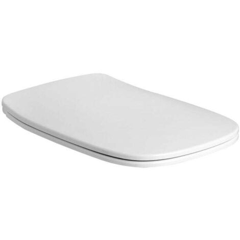 Soft-Close-Sitz Aus Glänzend Weissem, Duroplastischem Material  Mozart