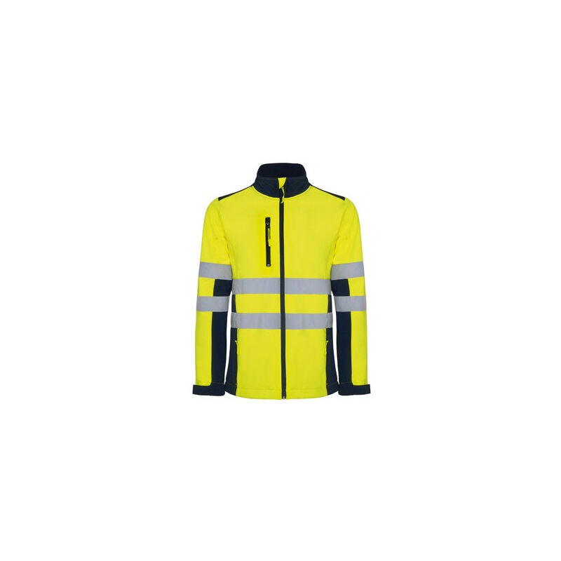 

Soft shell bicolor de alta visibilidad ANTARES HV9303 | XXL - Marino/Amarillo Fluor