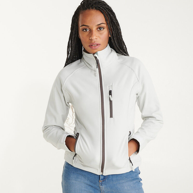 

Roly - Soft Shell compuesto por 2 capas ANTARTIDA WOMAN SS6433 | S - Blanco Perla