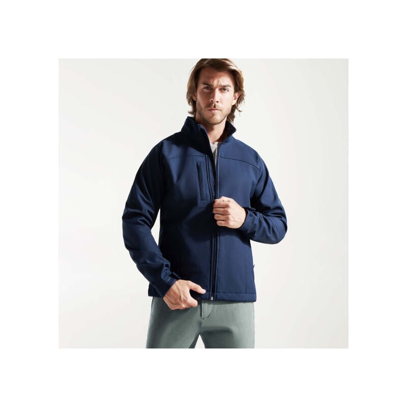

Roly - Soft shell compuesto por 3 capas RUDOLPH SS6435 | XXL - Azul Marino