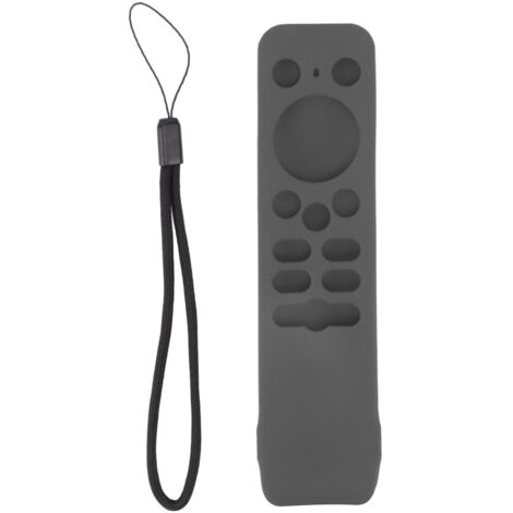 Soft Silicone Protective Case for Realme TV Stick Remote Control Anti Drop Protective Cover Dark Grey
