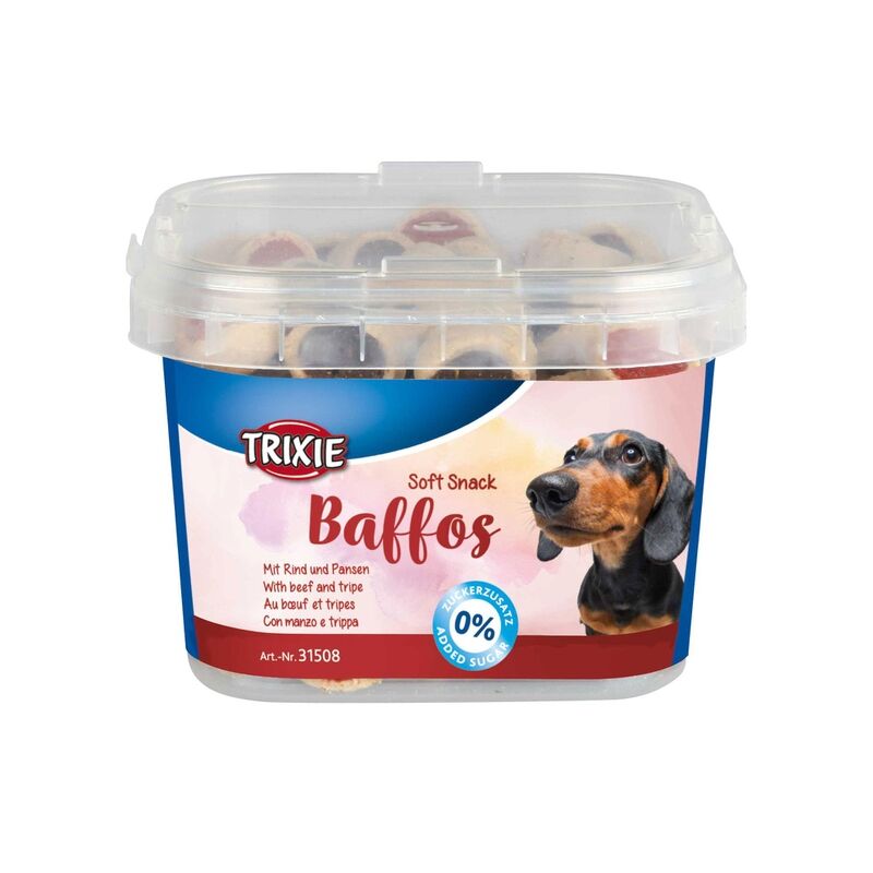 

Snack Soft Snack Baffos, 140 g, Ternera y Tripa - Trixie