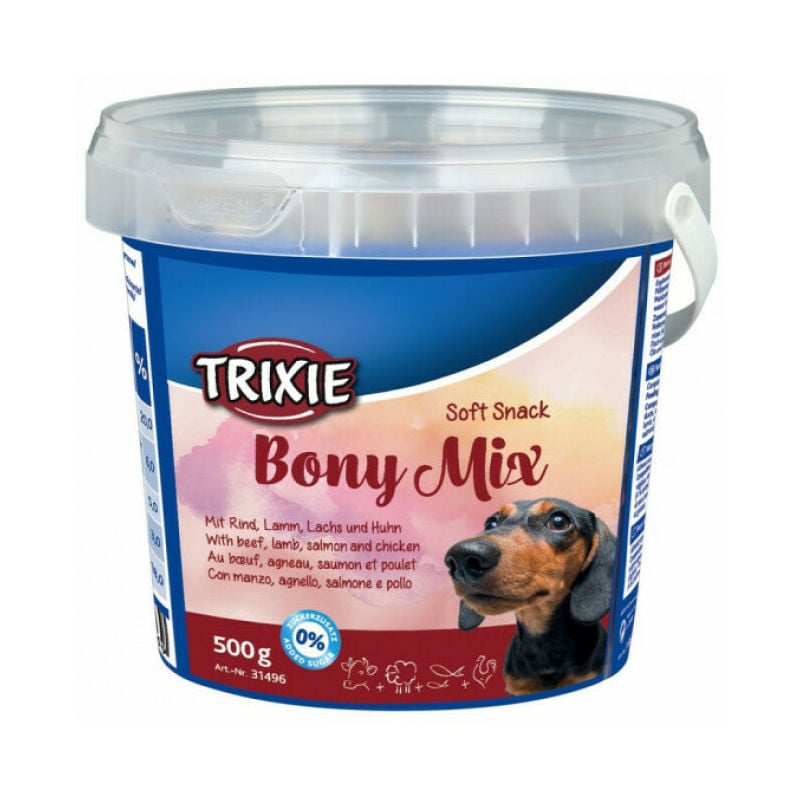 Friandises Bony Mix pour chiens Trixie Seau 500 g