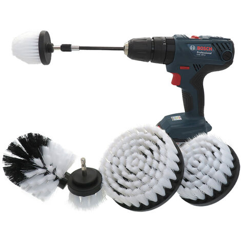 Brosse Pour Tapis Et Plancher Haut De Gamme - 11" (27,9 Cm) - 1 1/4" (32 Mm) Dia - Avec Pédale