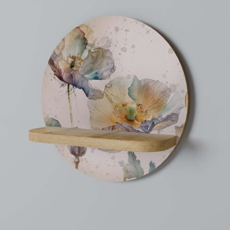 SOFTEN POPPY Rundes Regal
