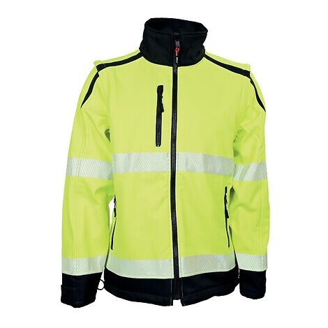 Veste De Travail Haute Visibilité Würth MODYF - Jaune Fluorescente - Classe 3 - 4 Poches - Confortable Et Sécurisée
