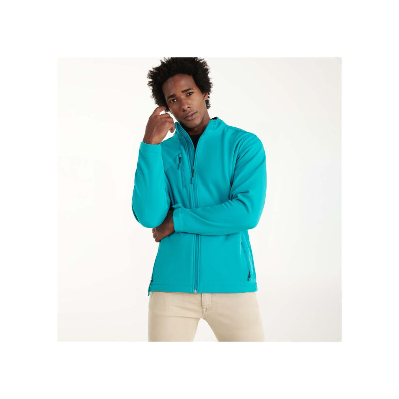 

Roly - Softshell compuesto de 2 capas NEBRASKA SS6436 | M - Aguamarina