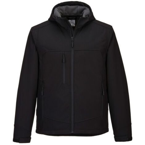 Softshell con capucha KX3 (3 capas) - KX362 XL Negro