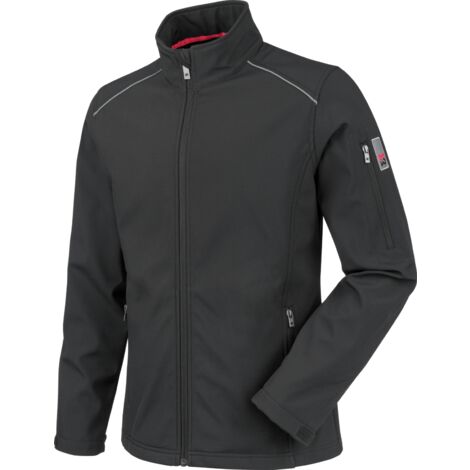 Softshell de travail City Würth MODYF noire S