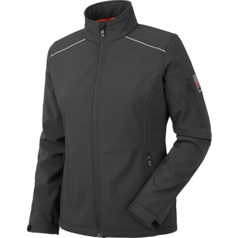 Softshell de travail femme city noire - XXL
