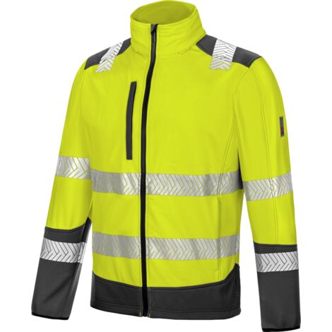 Softshell de travail Fluo Würth MODYF jaune S