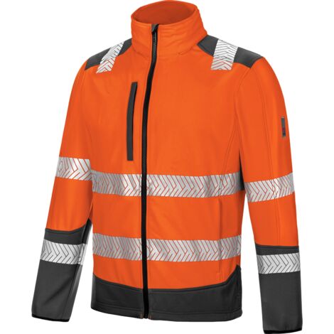 Softshell de travail Fluo Würth MODYF orange  XL
