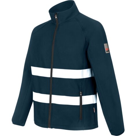 Softshell de travail SIMPLY REFLEX Marine S
