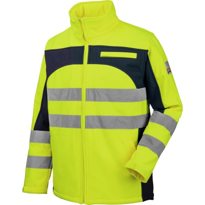 Softshell de travail Würth MODYF haute-visibilité jaune 3XL