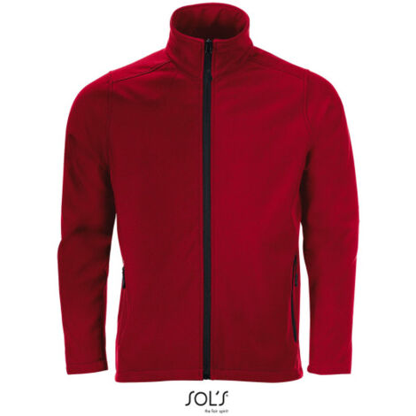 Softshell Hombre Con Cremallera SOL'S RACE MEN 3XL Rojo chili
