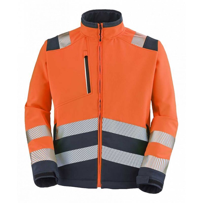 Veste softshell tatras xp orange fluo/navy l