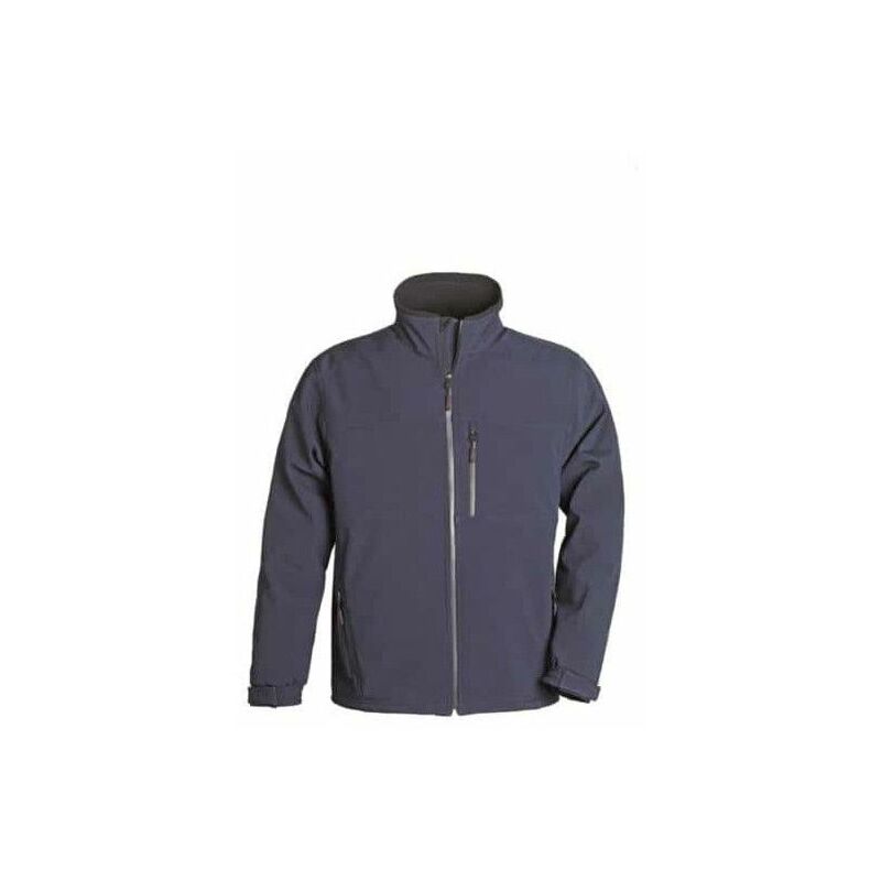 Image of Softshell navy giacca blu dimensioni Yang Coverguard l - Bleu