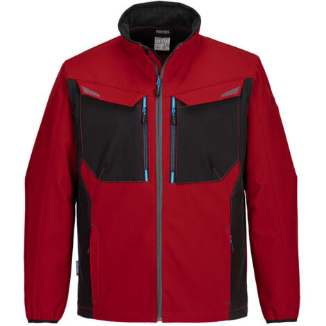 Softshell Wx3 (3 strati) - S - Rosso scuro - Portwest