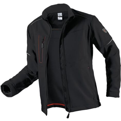 Softshelljacke 1868 572, Gr. 2XL, schwarz