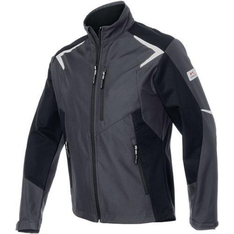 Kübler Softshell Jacke BODYFORCE anthrazit/schwarz Gr. L