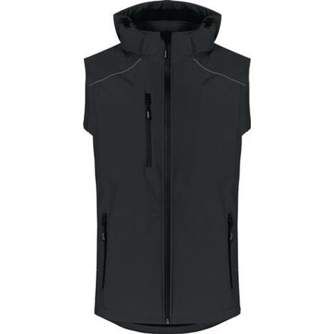 Softshellweste Gr.XL schwarz PROMODORO
