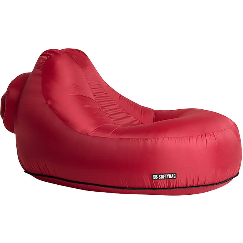 Softybag - Chaise gonflable rouge