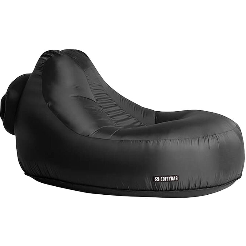 Softybag - Chaise longue noire