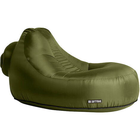 Softybag Chaise longue verte