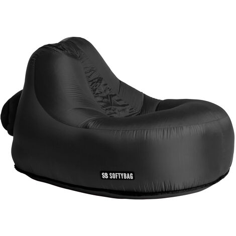Softybag Chaise pour enfants noir
