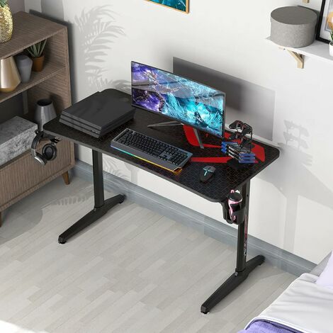 Eureka Ergonomics I1 Gaming Computer Desk with cable management ZX