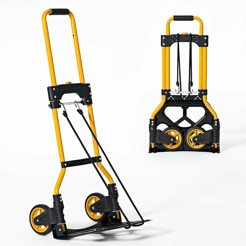 Chariot pliable en aluminium avec patin antidérapant charge 60 kg - Soges