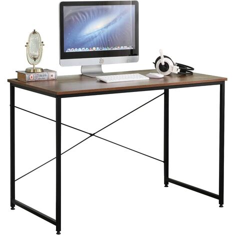 Soges CZJYB-SJ01 Bureau d'ordinateur, poste de travail informatique, bureau de jeu PC, design industriel de table de bureau à domicile, 110 x 75 x 60 cm