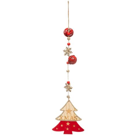 Soggetto campana albero di natale in legno - Feeric lights & christmas