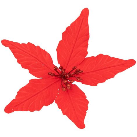 Soggetto stella di natale 20cm rosso - Feeric lights & christmas