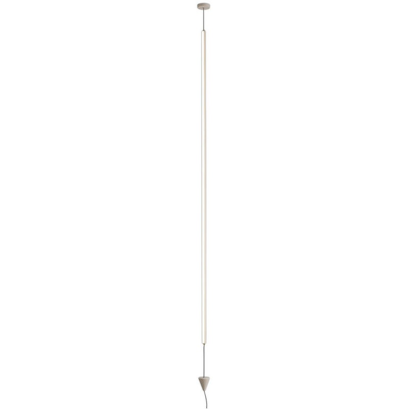 Lampada a sospensione/da terra, led 36W, 3000K, 2160lm, dimmerabile, bianco, 3 anni di garanzia