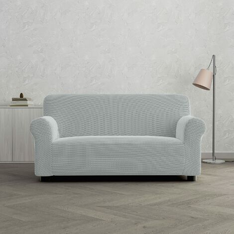 Sogni e Capricci Pets Copridivano Bielastico Fashionable, Grigio Chiaro, 2 Posti