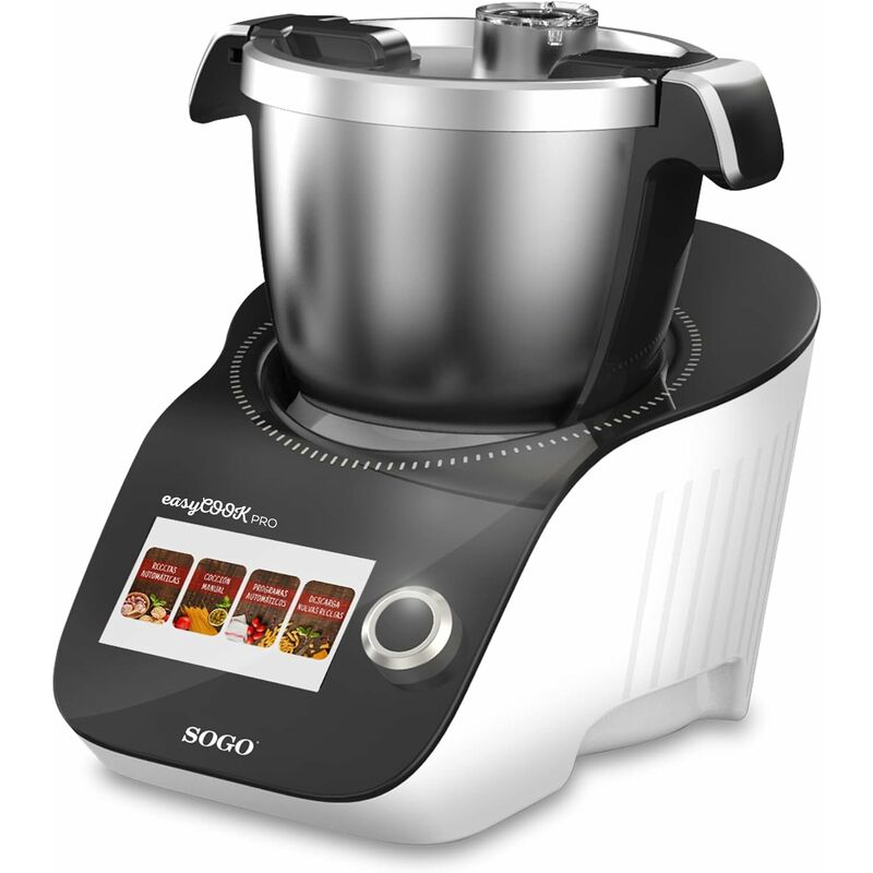 Image of Sogo SS-14565 Robot da cucina multifunzione - touch screen, bilancia integrata, robot da cucina, vaporiera, mixer - 8 modalità automatiche, 12